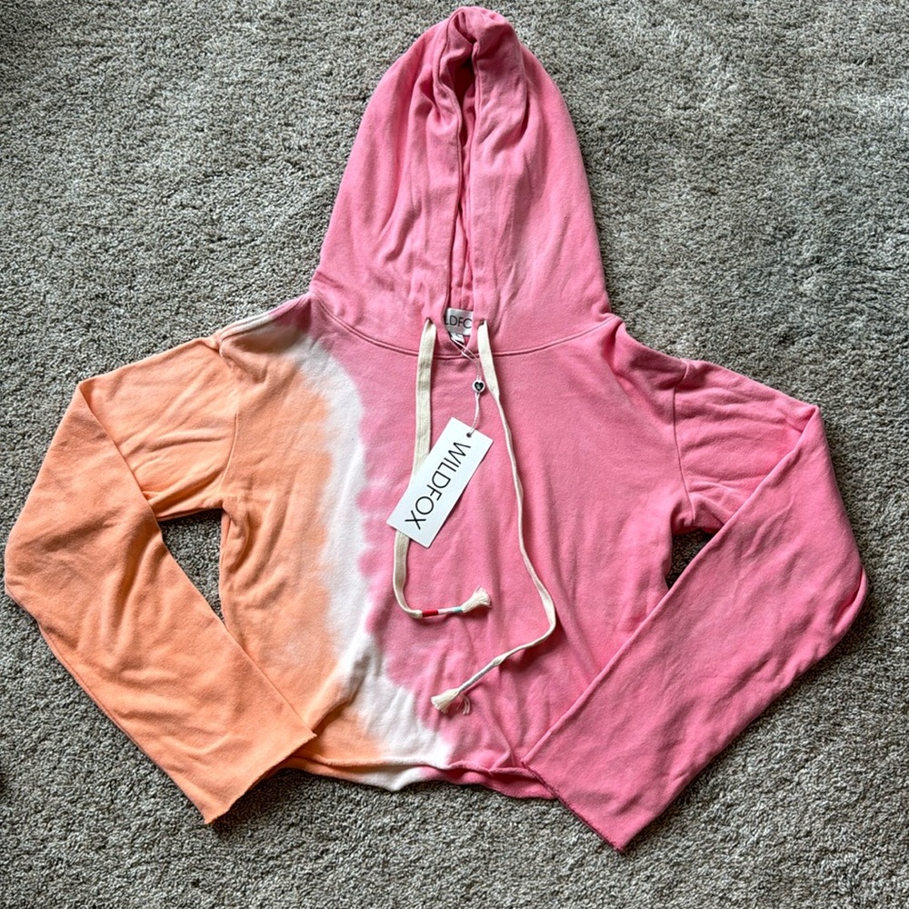 Wildfox Sherbet Wash Ivy hoodie NWT